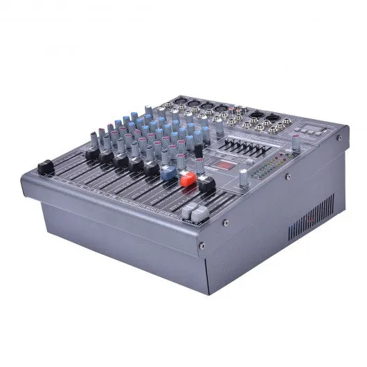 12" Professional 12 Channel DJ karaoke Music Mixer