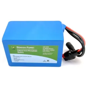 12V 6Ah LiFePO4 Battery - Bioenno Power BLF-1206A