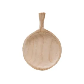 13.5x9 Wood Tray with Handle