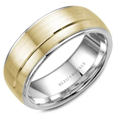 14K Sandpaper & High Polish Band