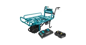 2020 Makita 18V X2 LXT® Brushless Power-Assisted Flat Dolly Kit (XUC01PTX2)