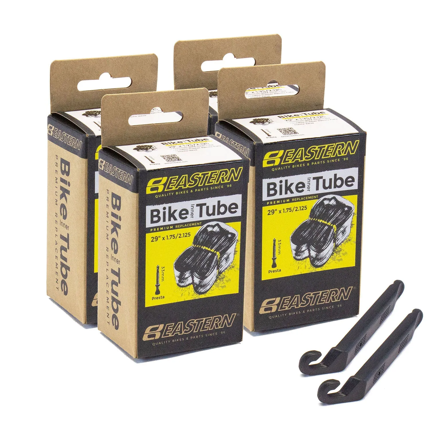 29" Tube Repair Kit (4-pack)- Presta Valve 33mm