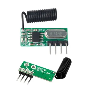 433MHz RF Receiver Module RX217 RX500 with Antenna