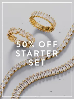50% OFF STARTER SET | 3 RINGS & 2 BRACELETS