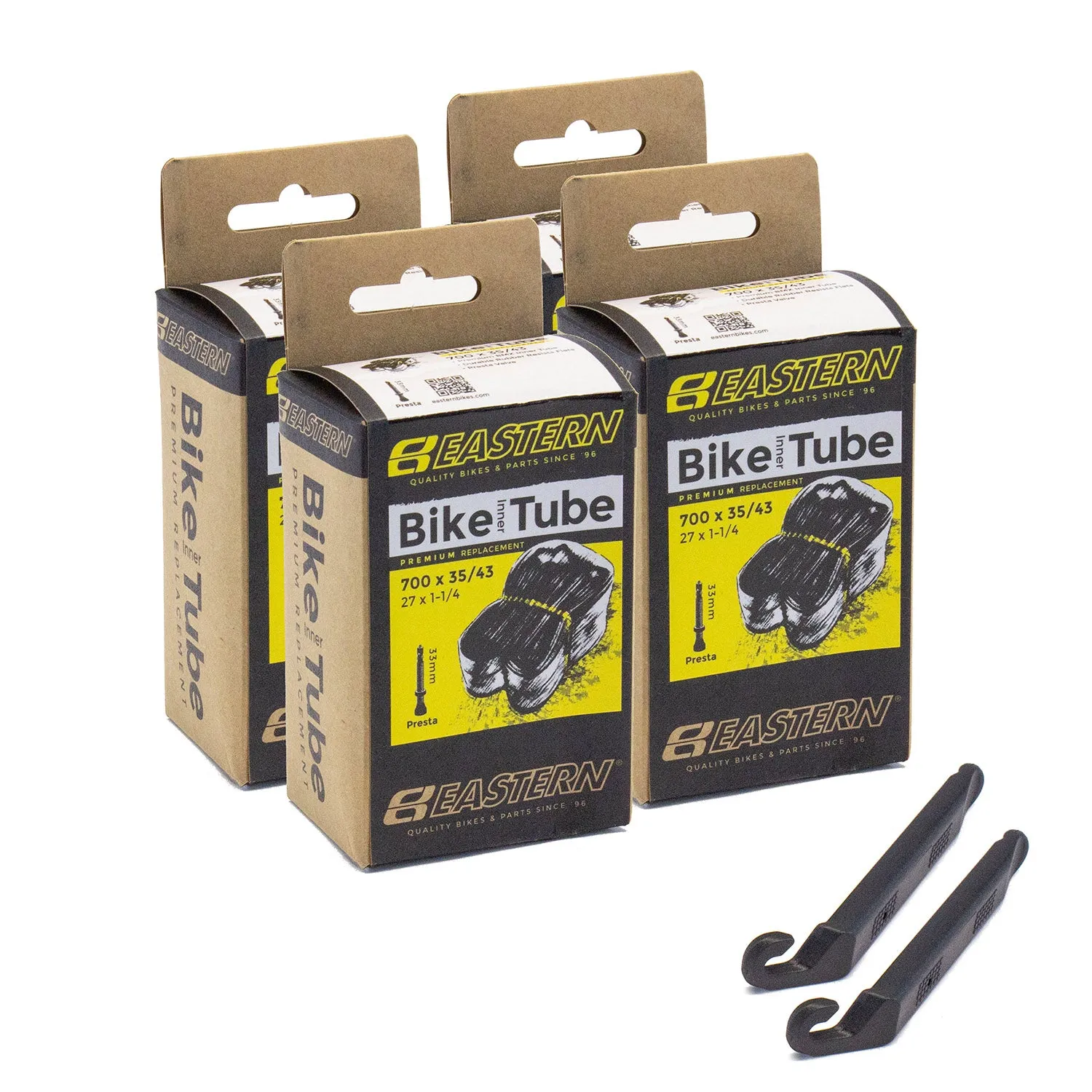 700c Tube Repair Kit (4-pack)- Presta Valve 33mm