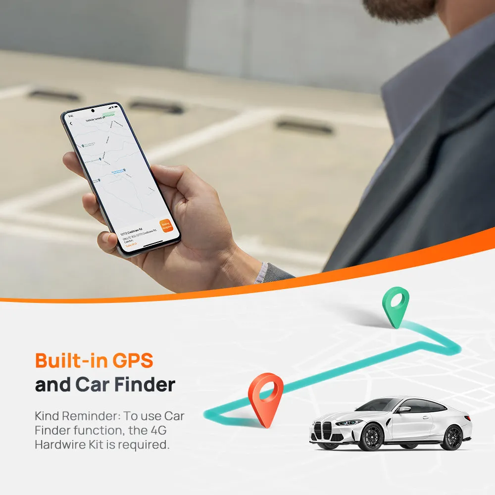 70mai Hardwire Kit UP03 / UP04 (4G) For 24 Hours Parking Surveillance / Real-Time Monitoring & 4G Connectivity