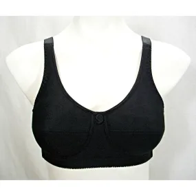 ABC Style 103 Jacquard Wire Free Mastectomy Bra 36B Black