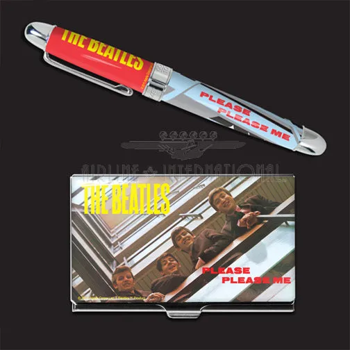 ACME Beatles Please Please Me Pen and Card Case Limited Edition Set