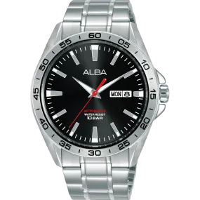 Alba Mechanical Sports Automatic Black Dial Mens Watch AL4301X