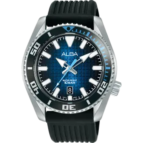Alba Sports Analogue Black Dial Mens Watch AS9P09X