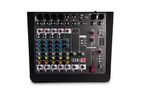 Allen & Heath ZEDi-10 Compact 10-Input Mixer w/USB