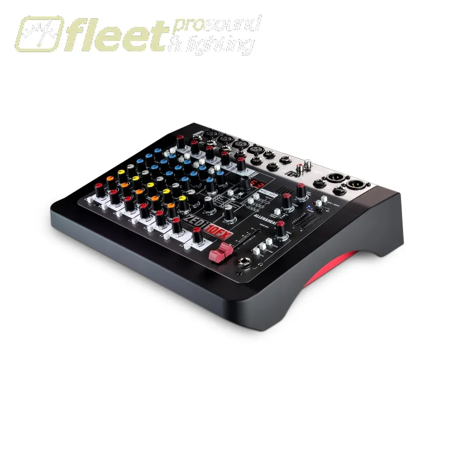 Allen & Heath ZEDi10FX Hybrid compact mixer / 4×4 USB interface with FX