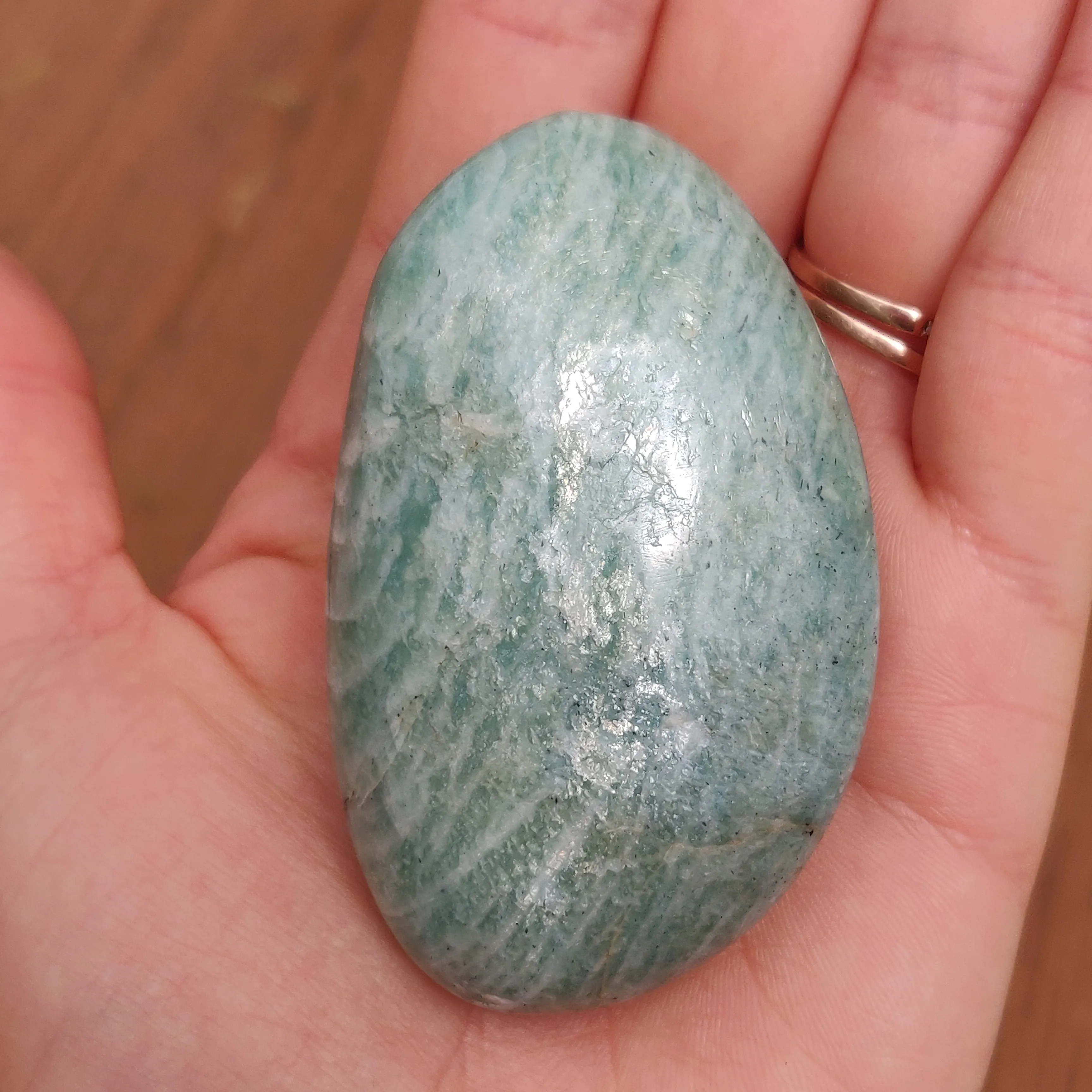 Amazonite Palm Stone (#7)