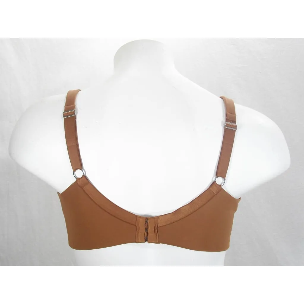 Ambrielle Molded Contour Cup Lightly Lined Underwire Bra 42DD Brown