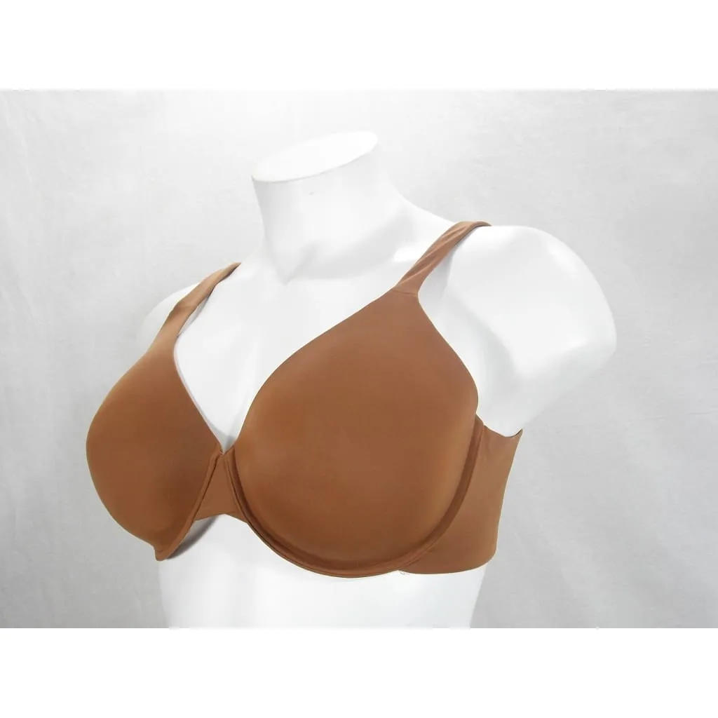 Ambrielle Molded Contour Cup Lightly Lined Underwire Bra 42DD Brown