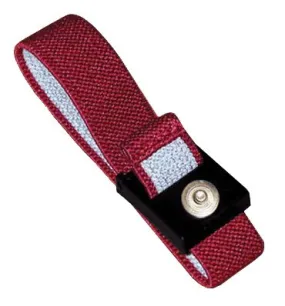 Anti-Allergy Wrist Band, Maroon, 4mm Snap-10PK