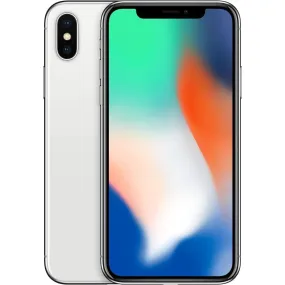 Apple iPhone X, 256GB, Silver, Unlocked