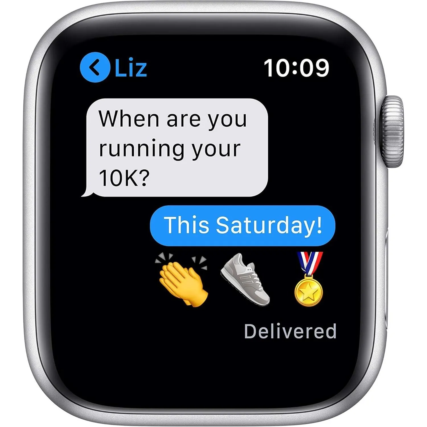 Apple Watch Series 6 (Cellular) - 40mm Silver Aluminium Case