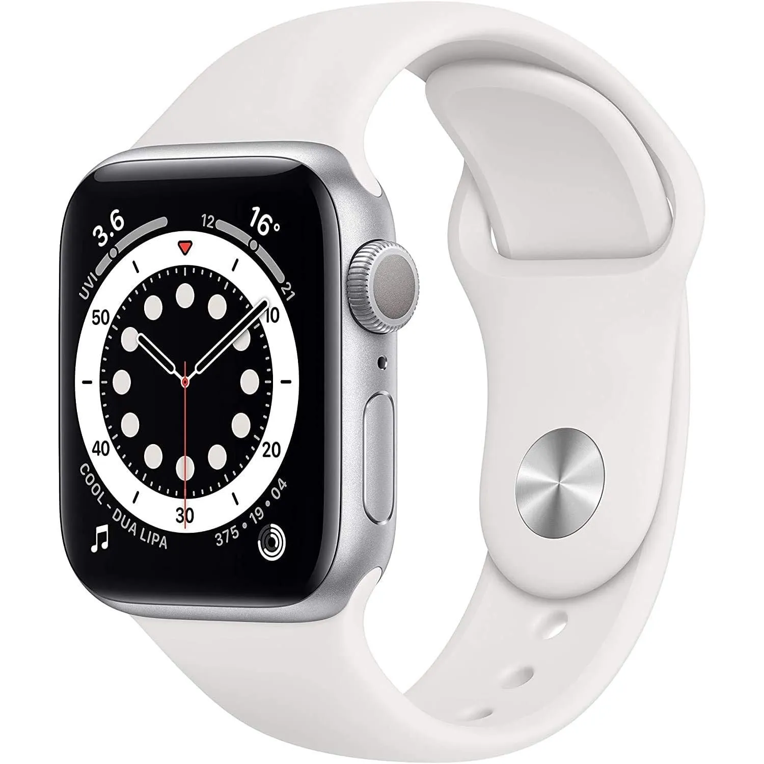 Apple Watch Series 6 (Cellular) - 40mm Silver Aluminium Case