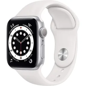 Apple Watch Series 6 (Cellular) - 40mm Silver Aluminium Case