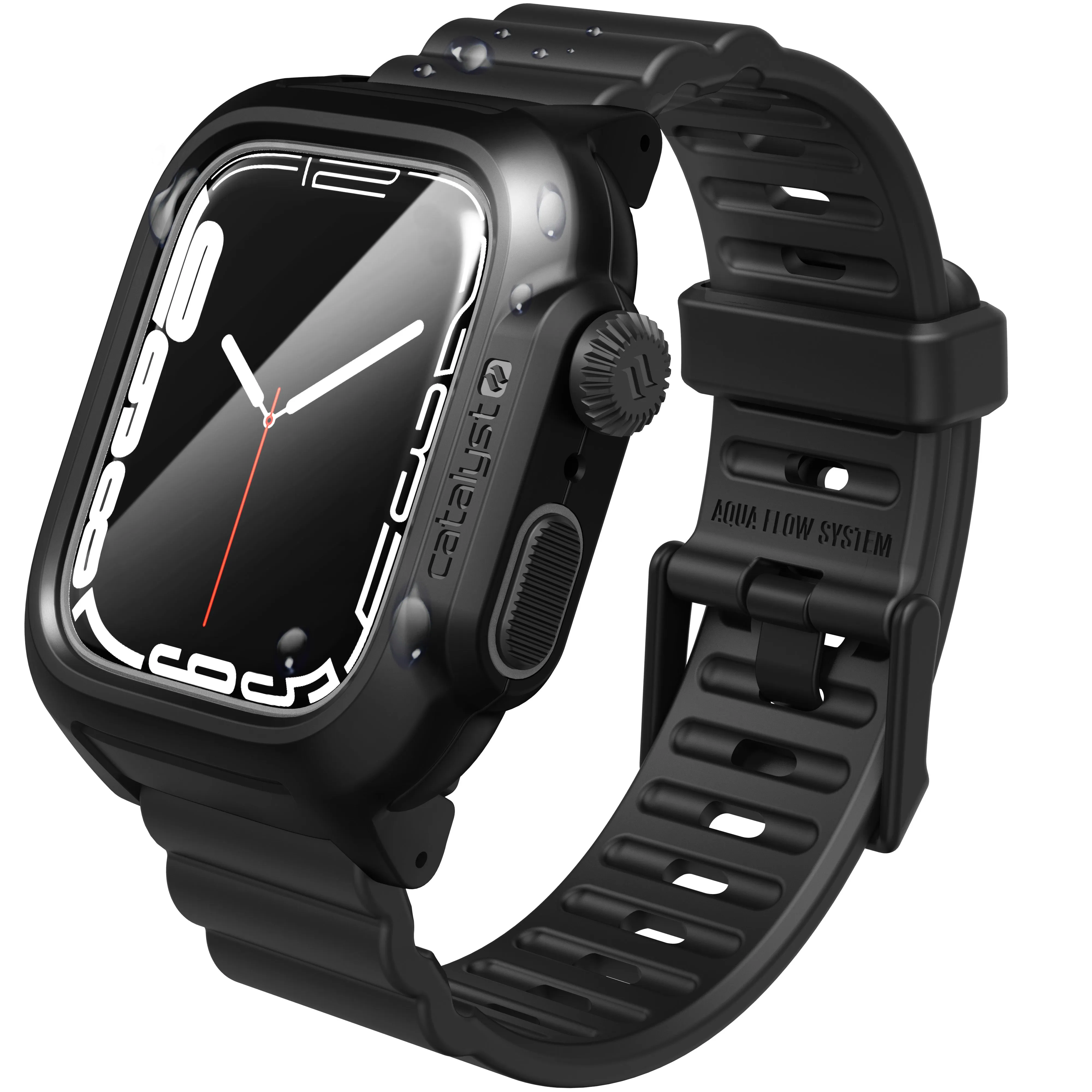 Apple Watch Series 9/8/7, 45mm - 100m Waterproof, Total Protection Case   Band