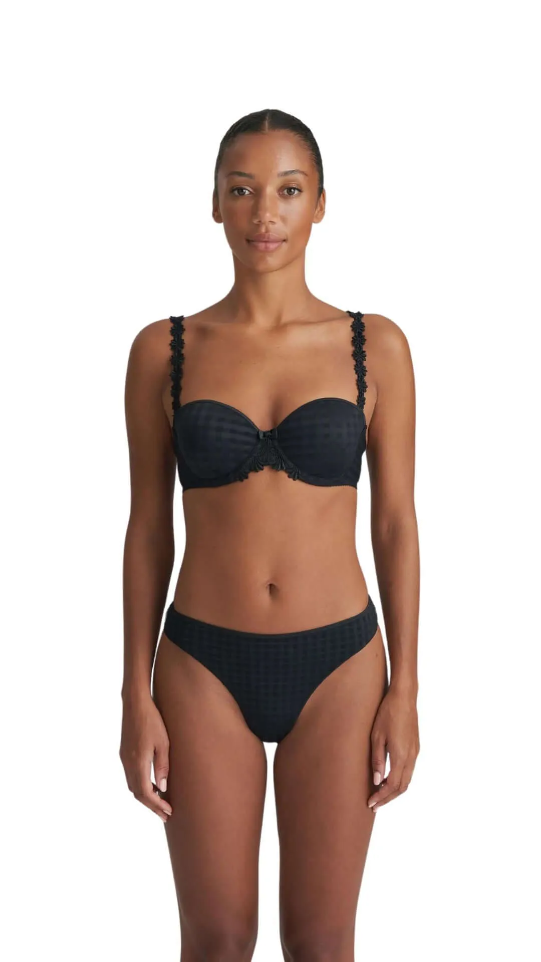 Avero Strapless Bra Black