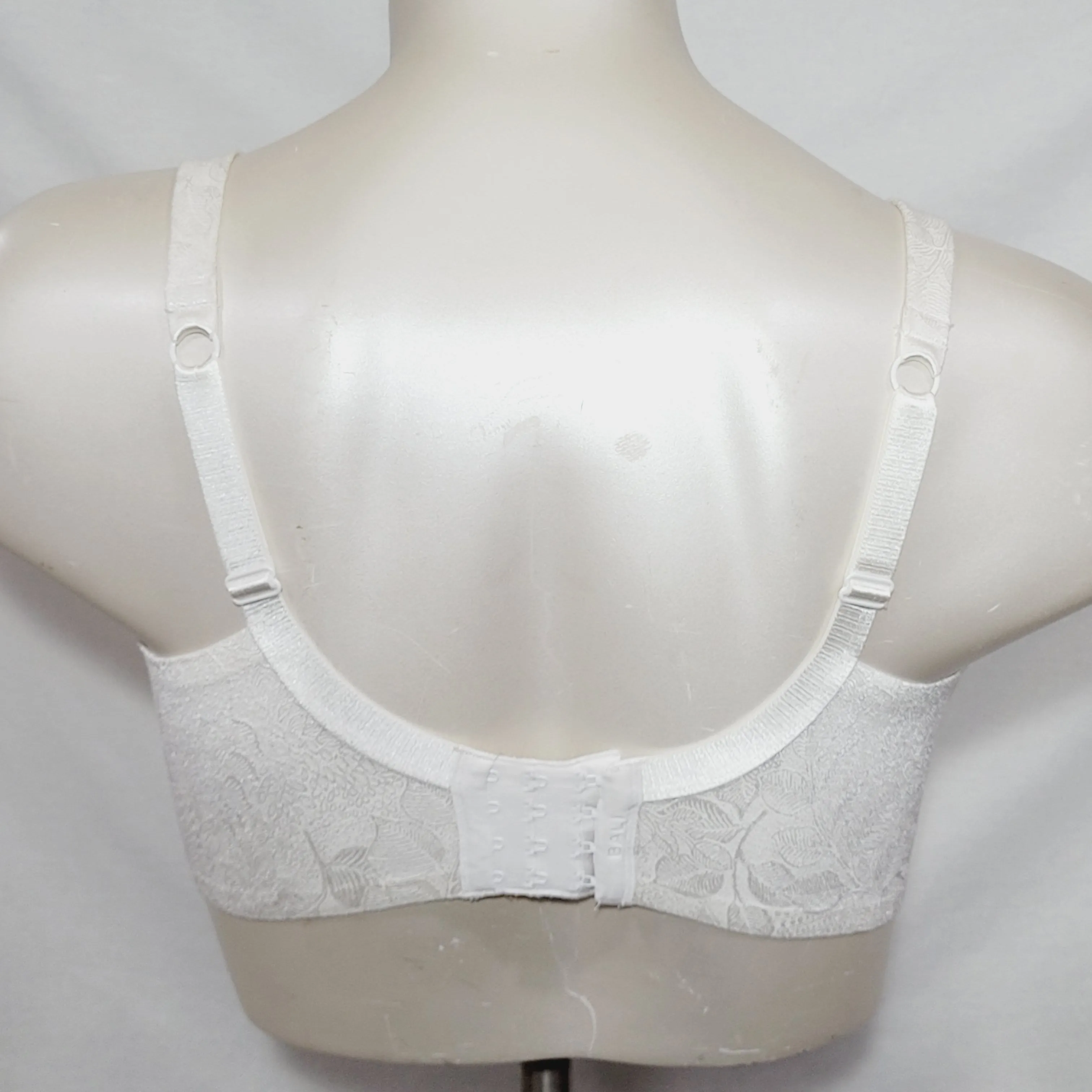 Bali 3236 Passion for Comfort Side Smooth Underwire Bra 40DDD White DISCONTINUED