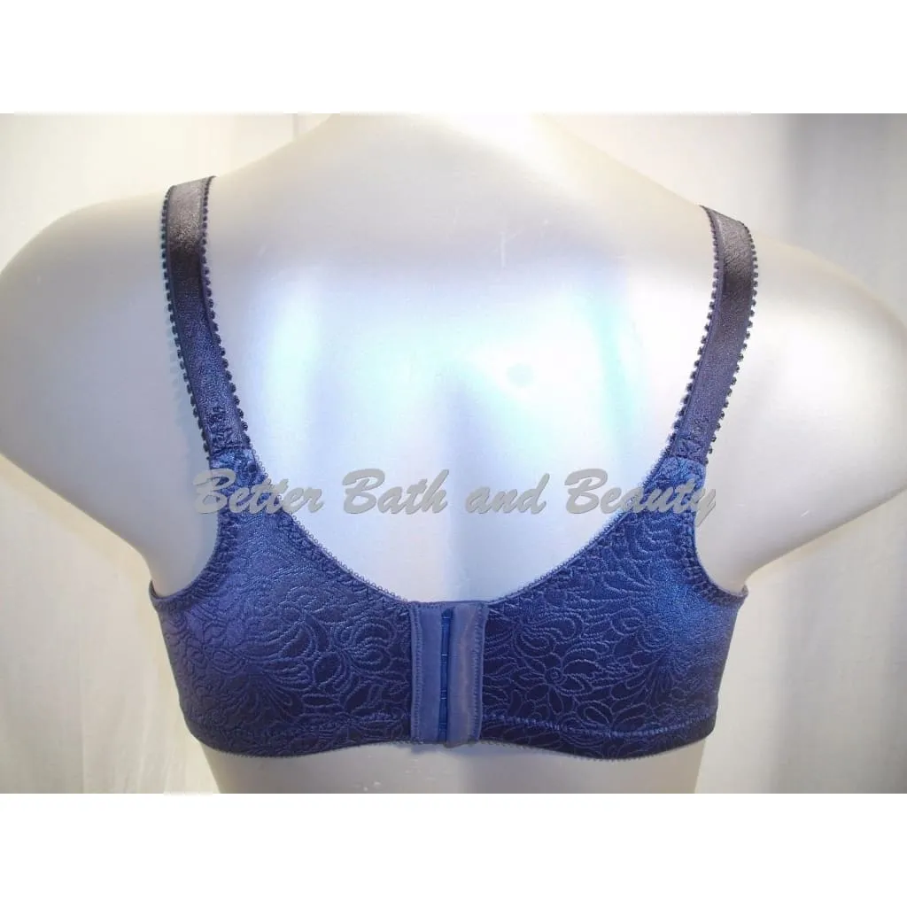 Bali 3372 Double Support Spa Closure Wire Free Bra 36C Private Jet Gray NWT