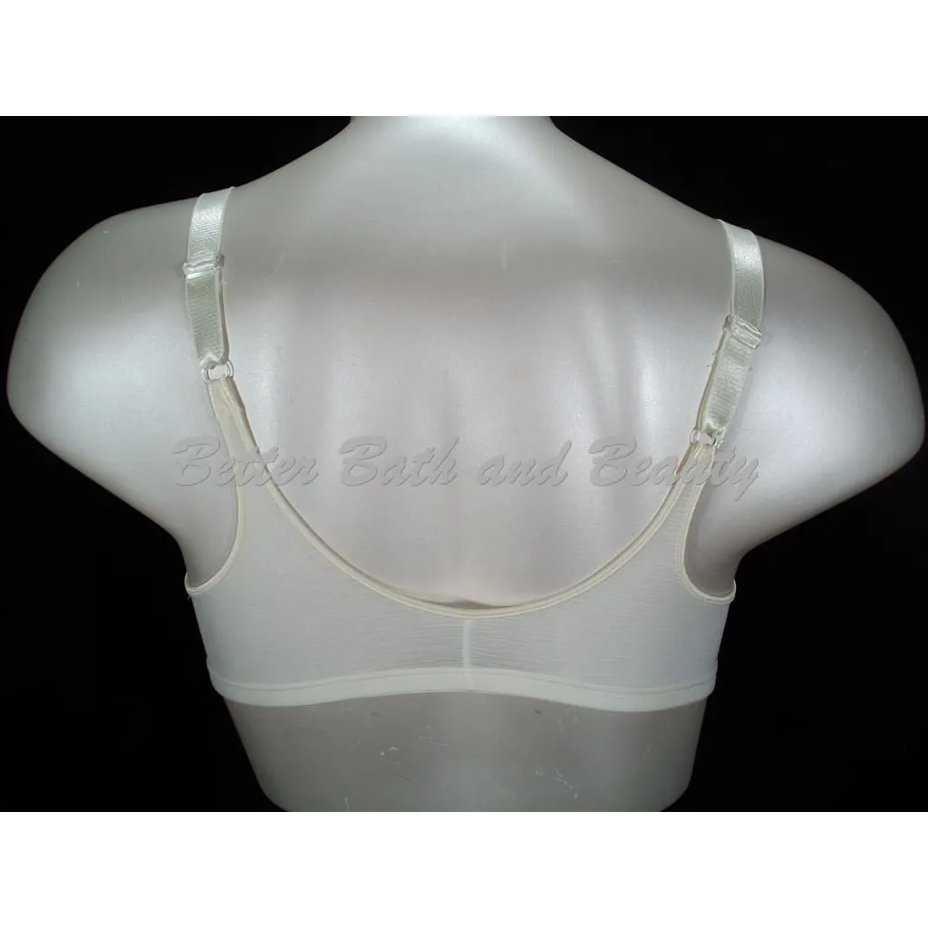 Bali 3378 Seductive Curves Front Closure Underwire Bra 38D Ivory