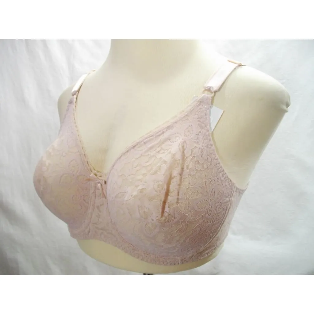 Bali 3432 Lace N Smooth Underwire Bra 34DD Rosewood NWT