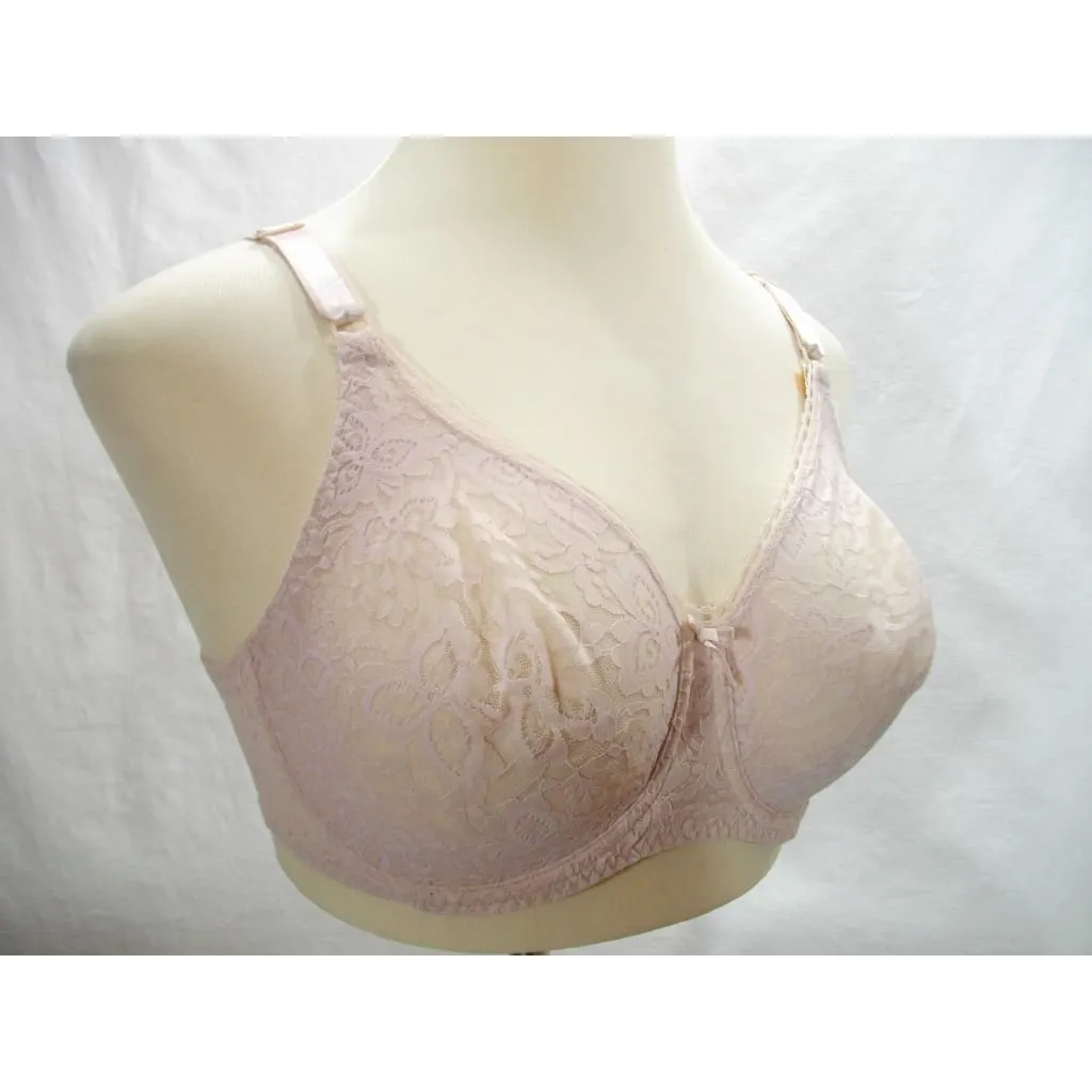 Bali 3432 Lace N Smooth Underwire Bra 34DD Rosewood NWT