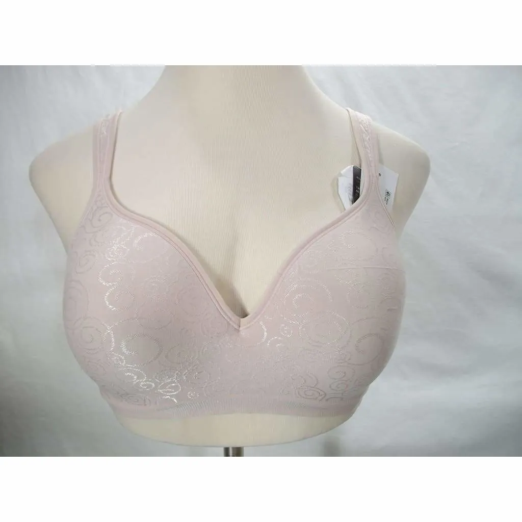 Bali 3463 Comfort Revolution Wire Free Bra 34C Rosewood Swirl NWT
