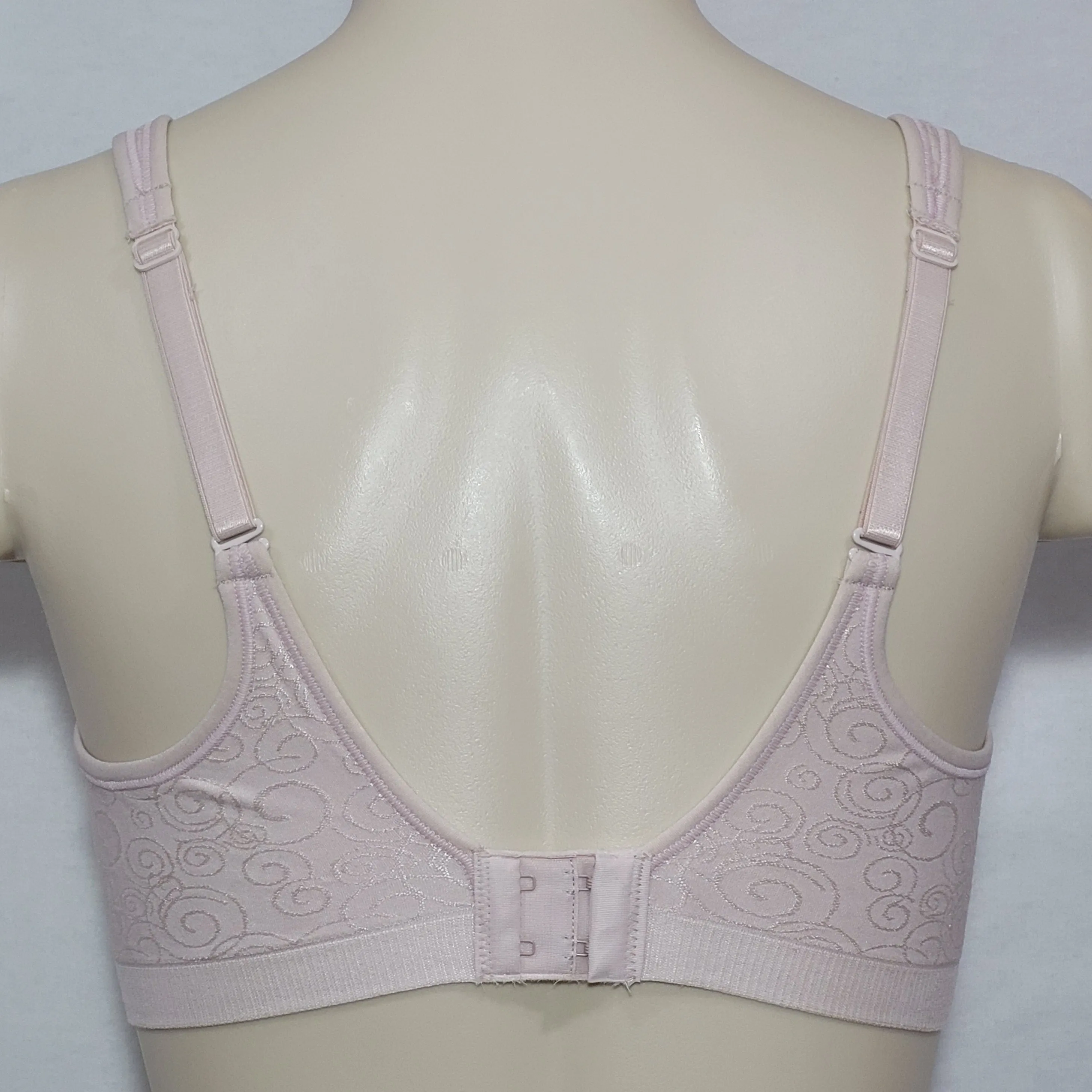 Bali 3463 Comfort Revolution Wire Free Bra 34C Rosewood Swirl NWT