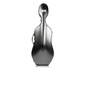 Bam 1004XLSC Hightech 3.5 Compact Cello Case (Silver Carbon)