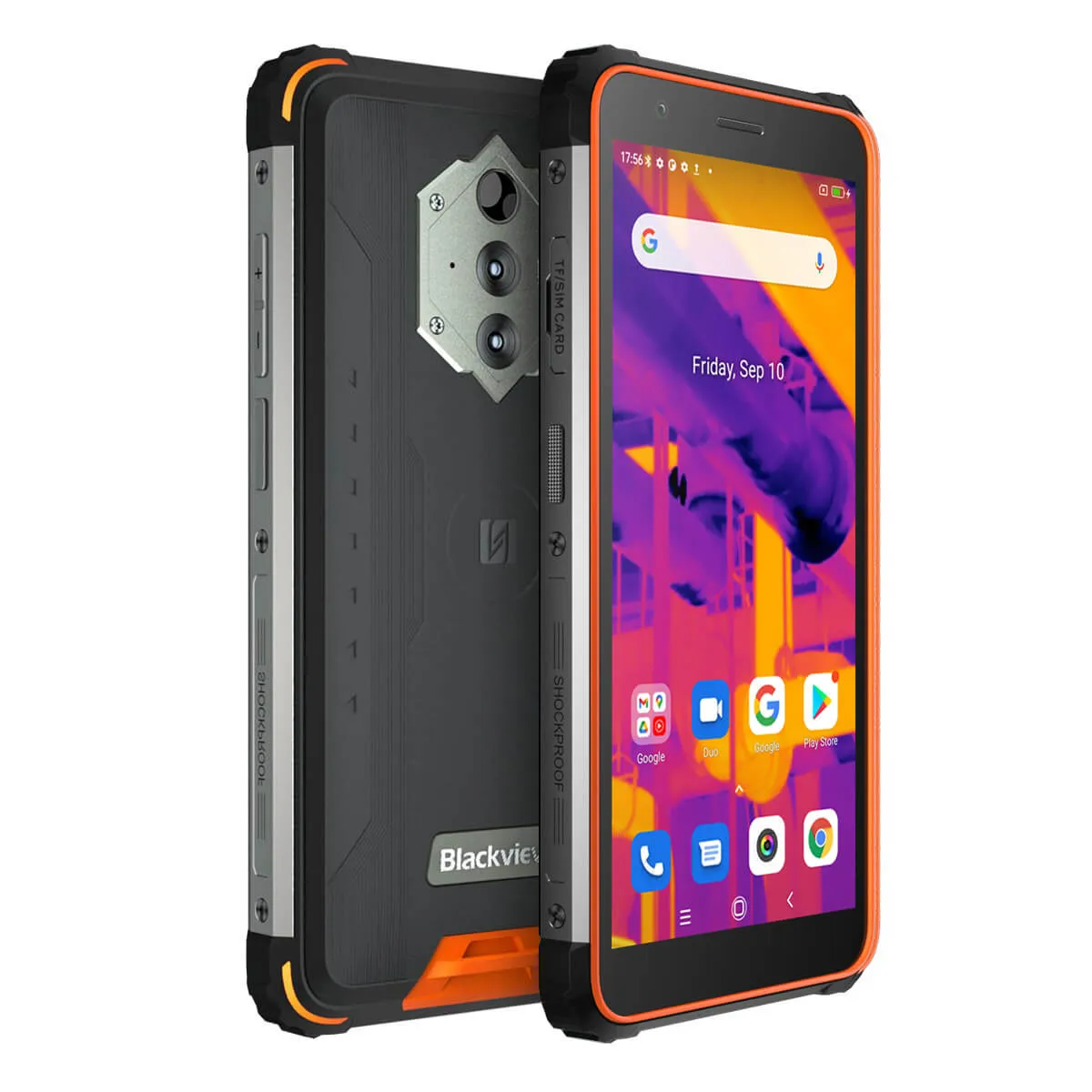 Blackview BV6600 Pro Thermal Camera 5.7" 4 64GB 8580mAh Android 11 4G Rugged Smartphone