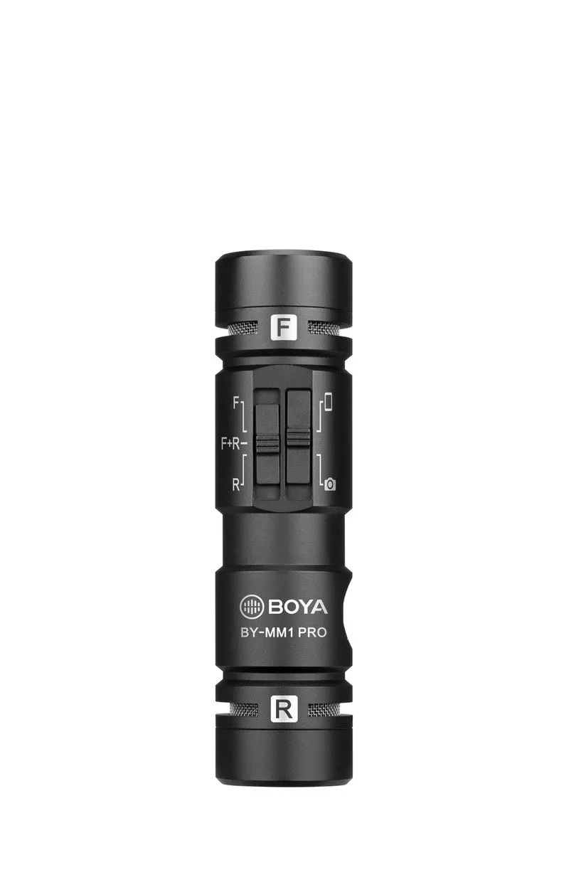BOYA - Dual-Capsule Condenser Microphone (BY-MM1 Pro)