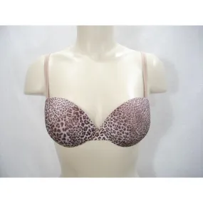 b.tempt'd 958170 by Wacoal The Flirt Push-Up Underwire Bra 34B Animal Print
