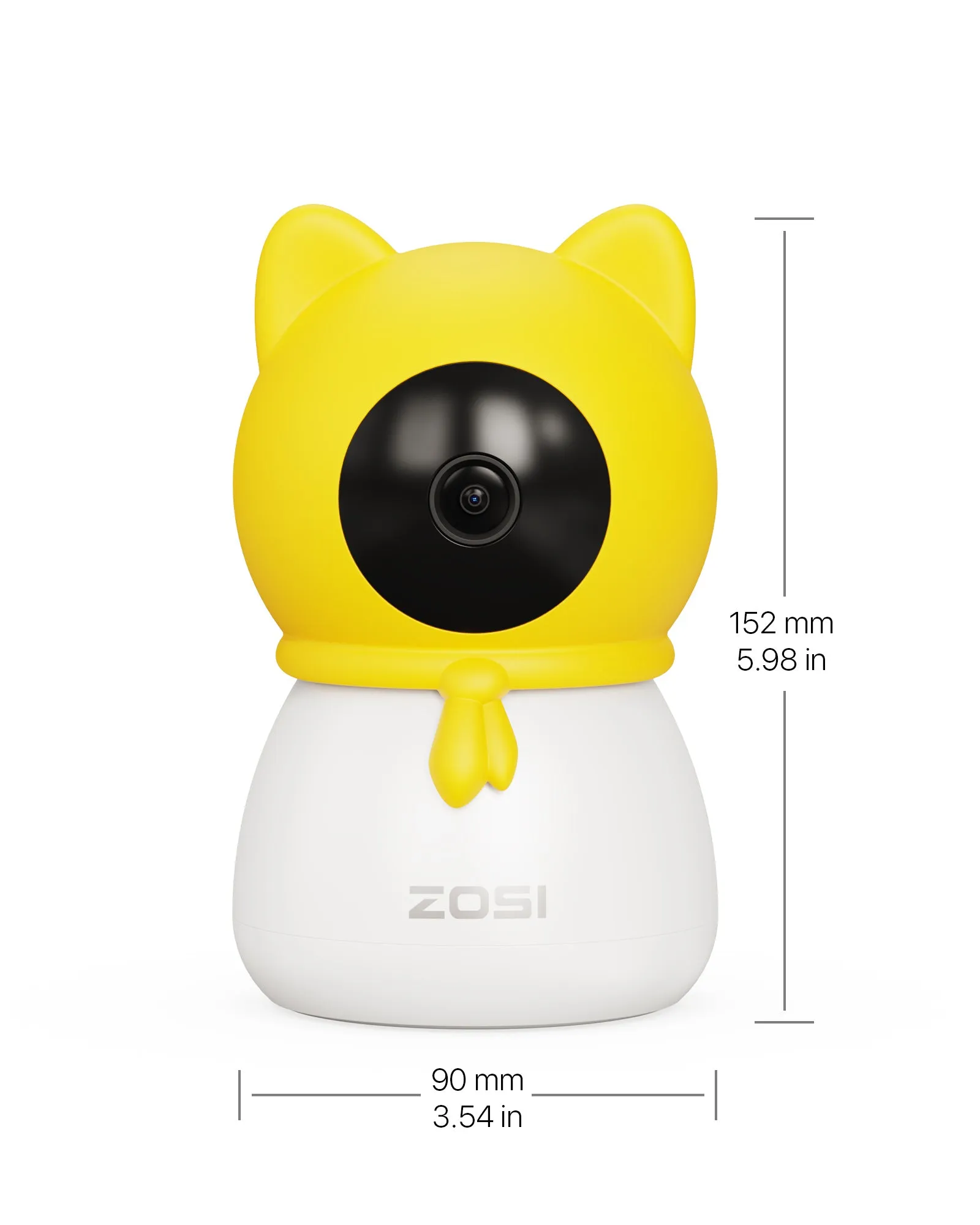 C516 4MP 2.4GHz/5GHz Baby Camera   Face/Sound Detect   Support 256GB Storage