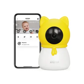 C516 4MP 2.4GHz/5GHz Baby Camera   Face/Sound Detect   Support 256GB Storage
