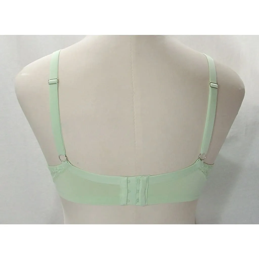 Cabernet Y92BN307 Molded Contour Cup Underwire Bra 36DD Light Mint Green