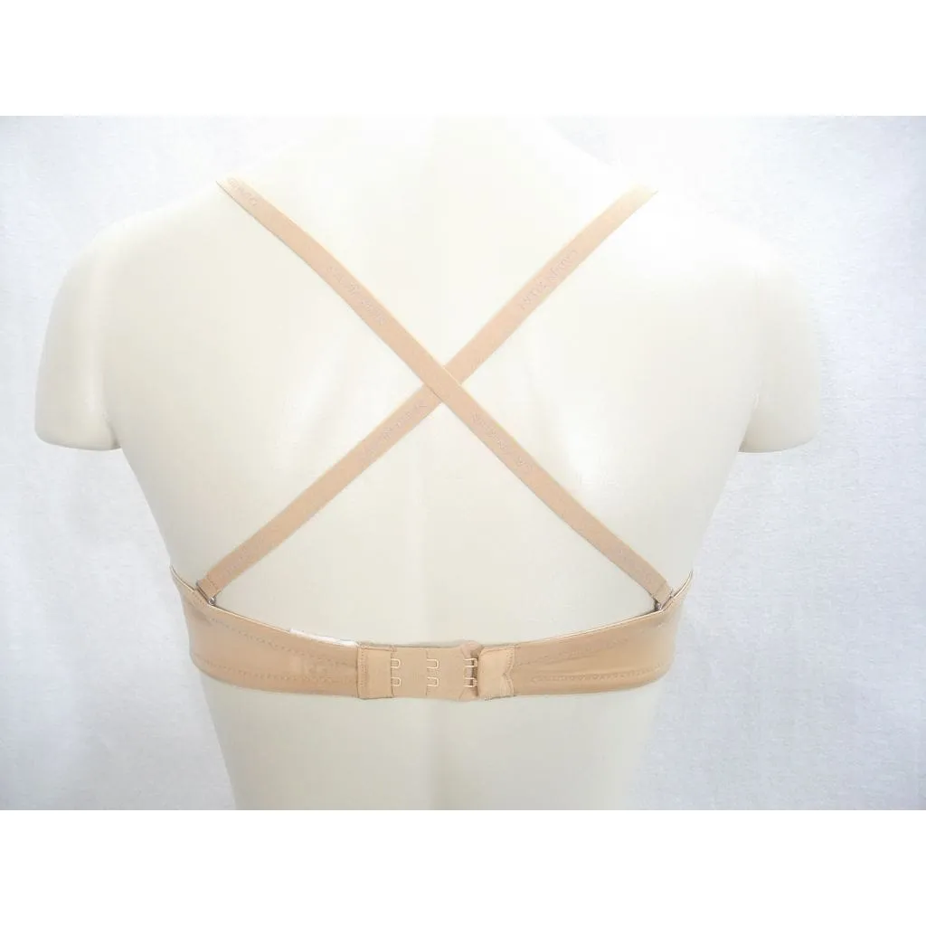 Calvin Klein F3493  Naked Glamour Strapless Push Up Underwire Bra 32C Nude with Straps