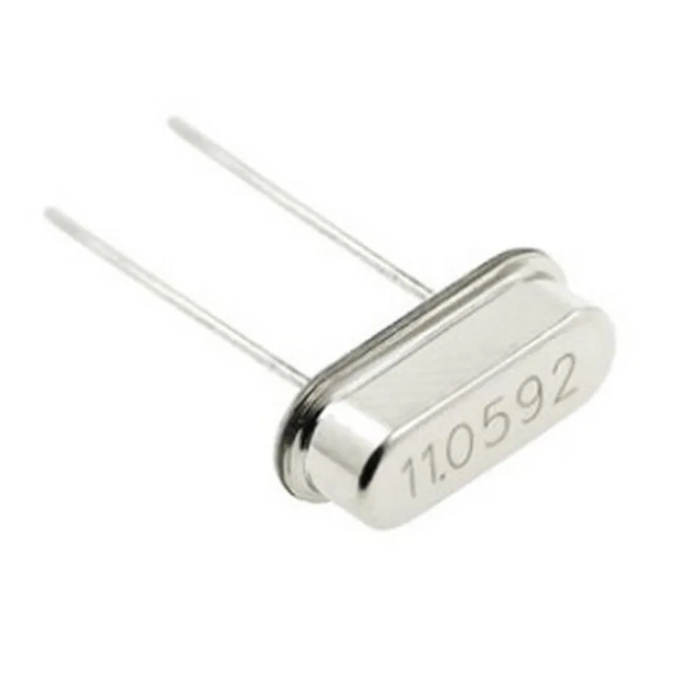 Crystal Oscillator 11.0592 MHz Half Size HC49 Package