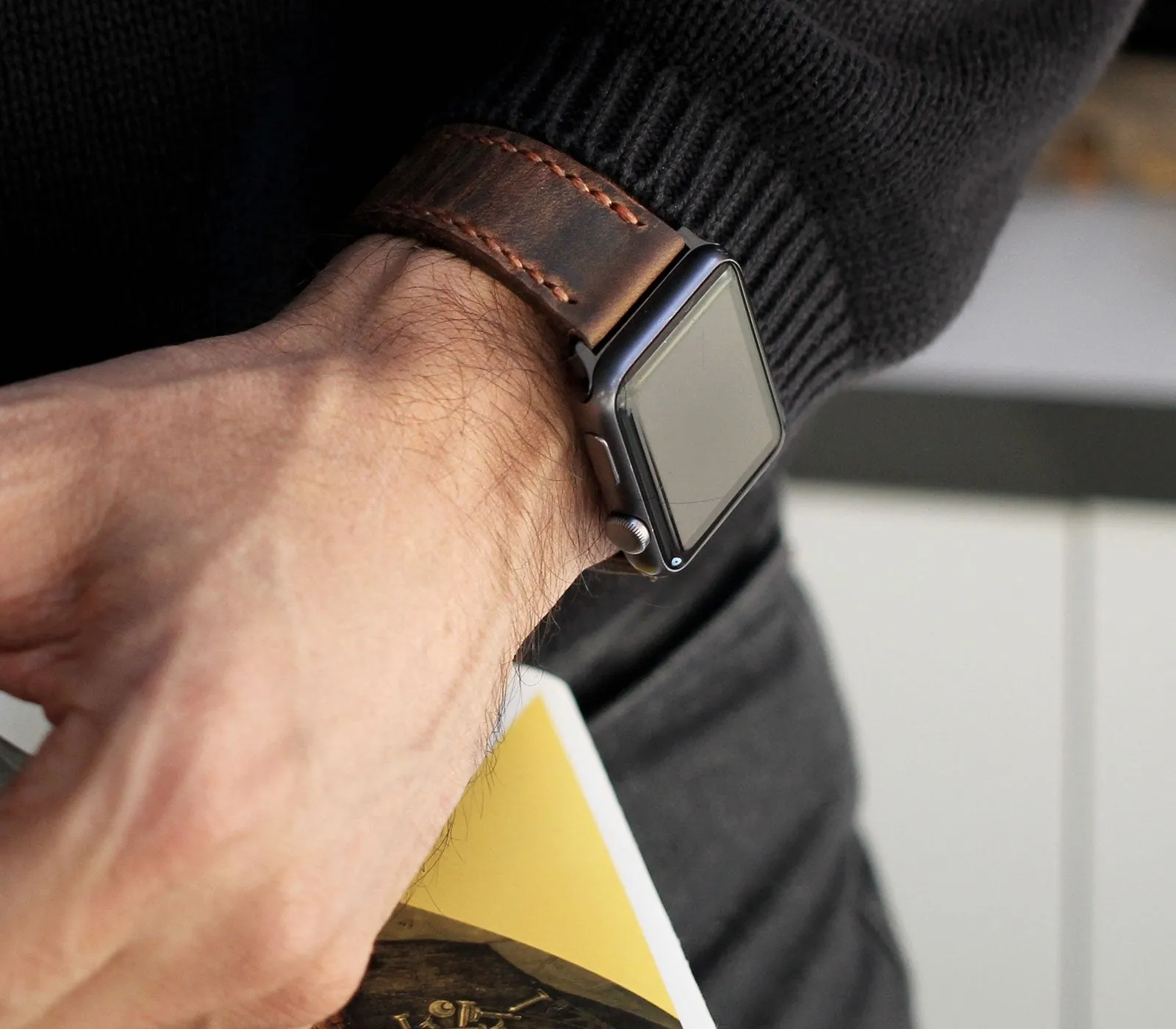 Custom Made Apple Watch Strap - Antique Brown | Preorder End of Jan