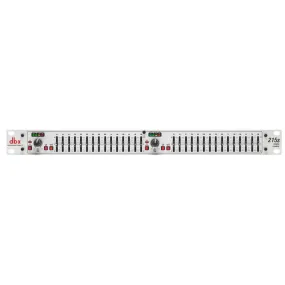 DBX 215SV 2 Series - Dual 15 Band Graphic Equalizer
