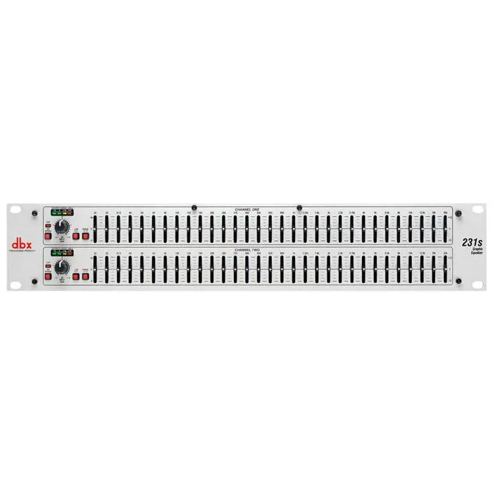 DBX 231SV 2 Series - Dual 31 Band Graphic Equalizer