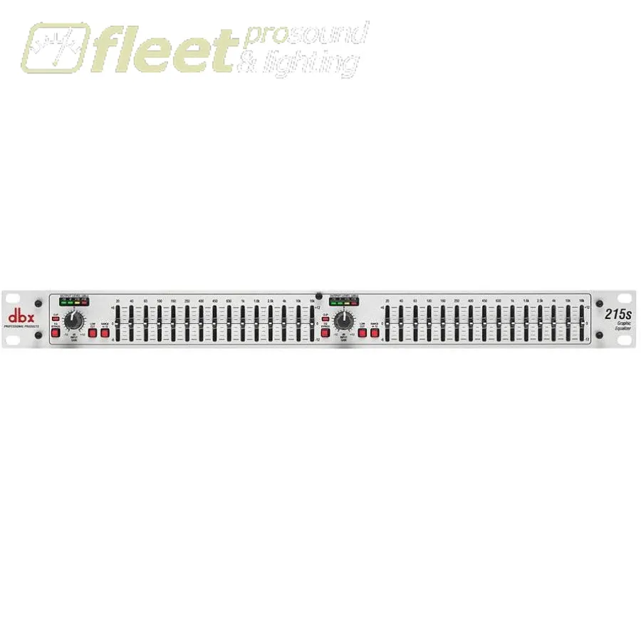 DBX Dual 15 Band Graphic Equalizer