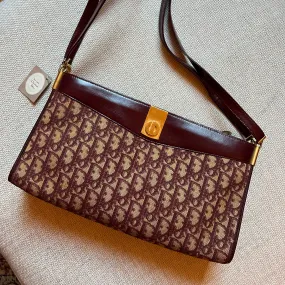 Dior Vintage Trotter Shoulder Bag
