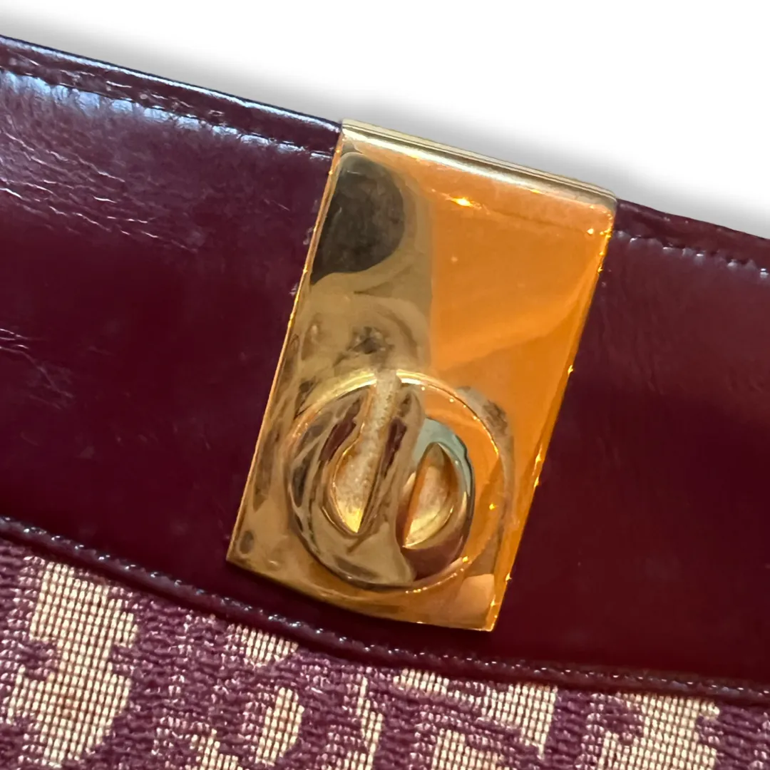 Dior Vintage Trotter Shoulder Bag
