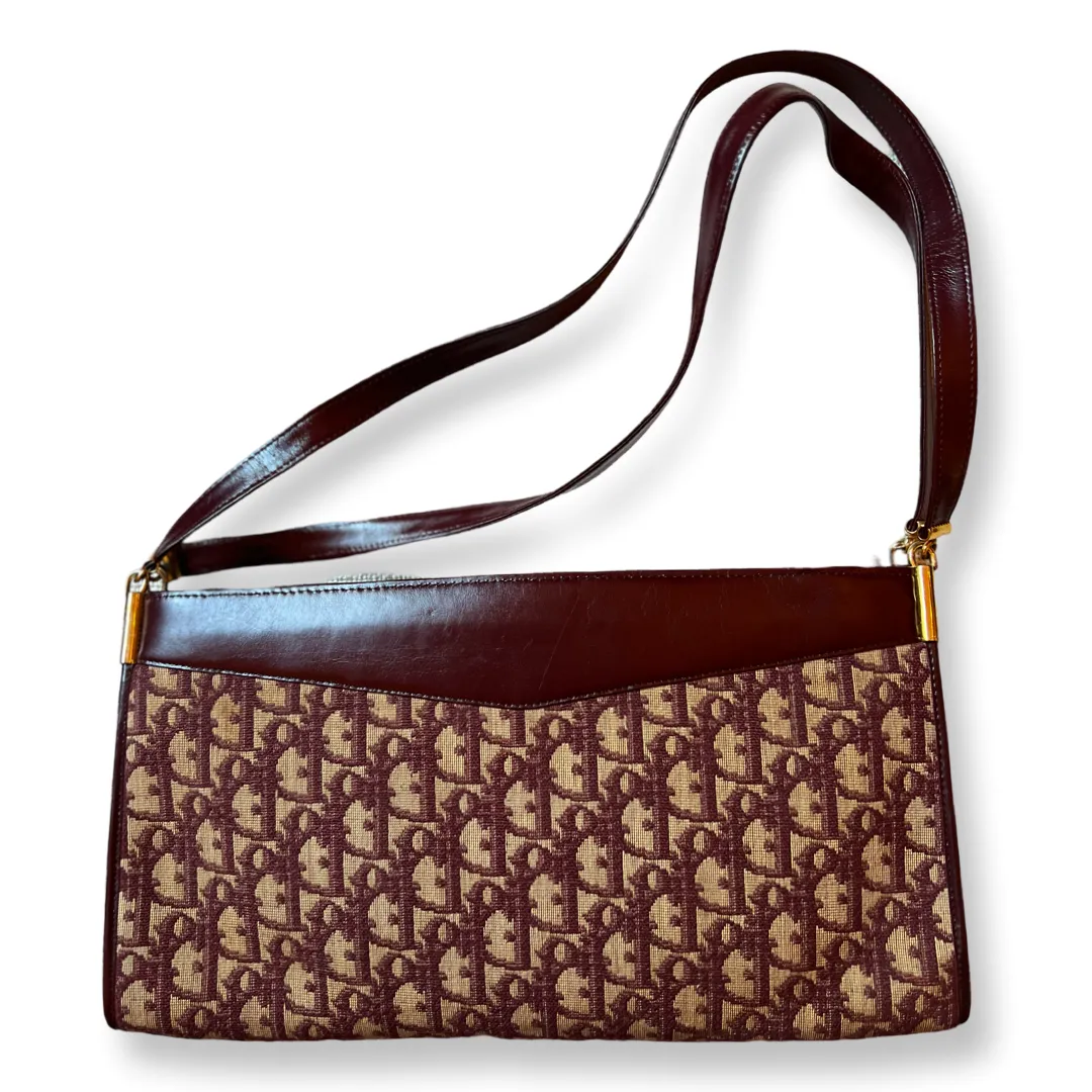Dior Vintage Trotter Shoulder Bag