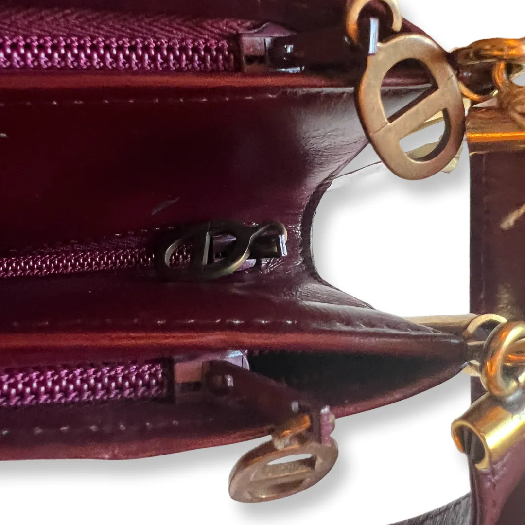 Dior Vintage Trotter Shoulder Bag